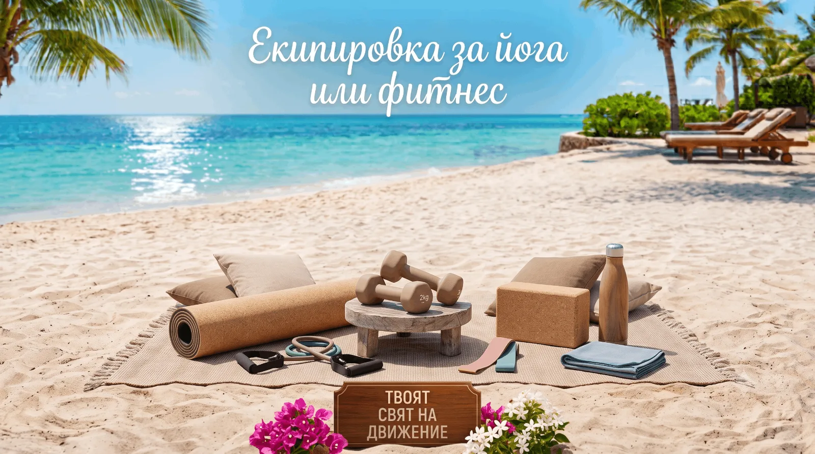 екипировка за йога или фитнес